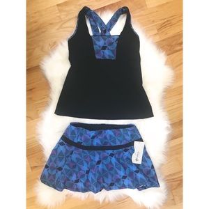 Tennis Outfit • Top Size M • Skirt Size L